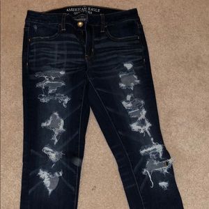 Brand New American eagle ripped jeans